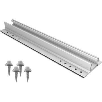 K2 MiniRail Kurzschienen-Set für Trapezblechdächer
