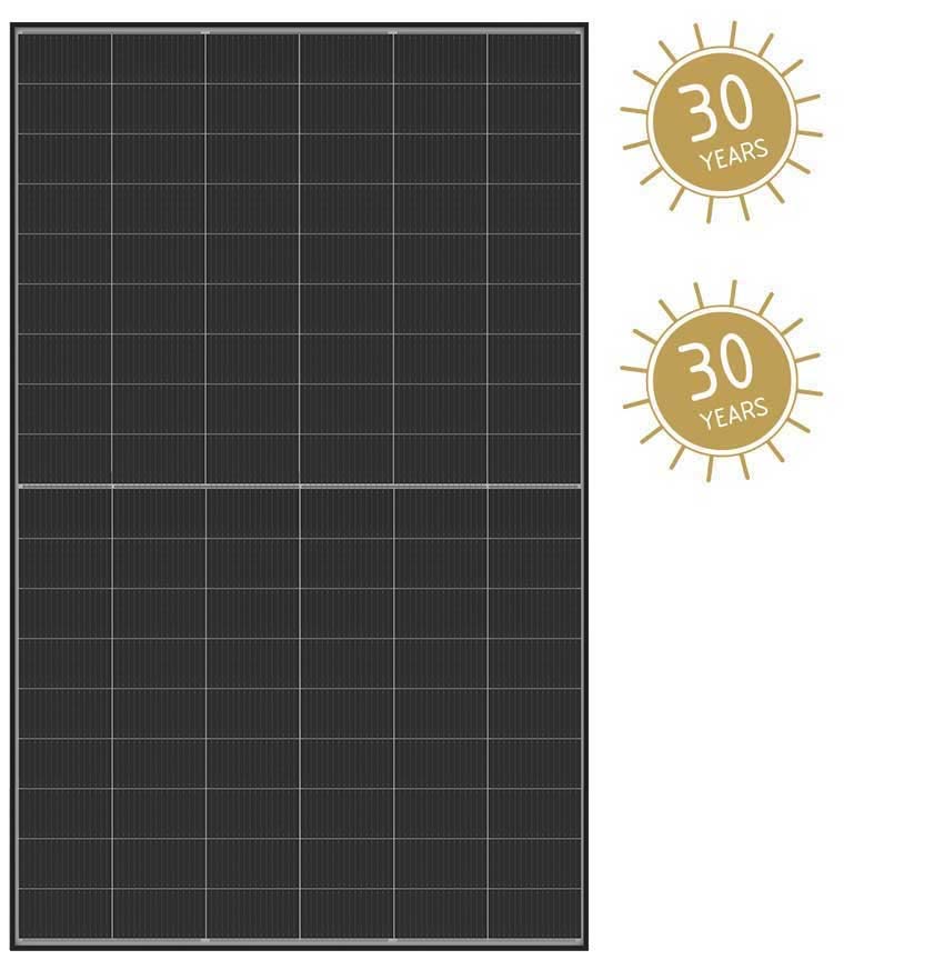 Luxor ECO LINE M108 Glas/Glas TOPCon 455 Wp Bifazial | White mesh