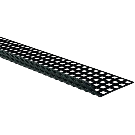novotegra Lochblech 1500 mm – Lochblech 1500 × 120 mm 125° Schwarz