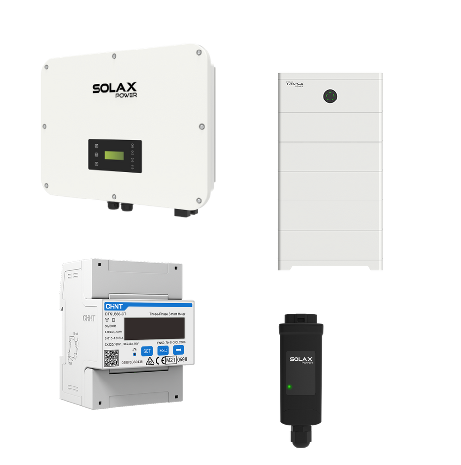 SolaX X3-Ultra 20-30 kW + SolaX T-BAT SYS HV-S 10.2-66.5 kWh