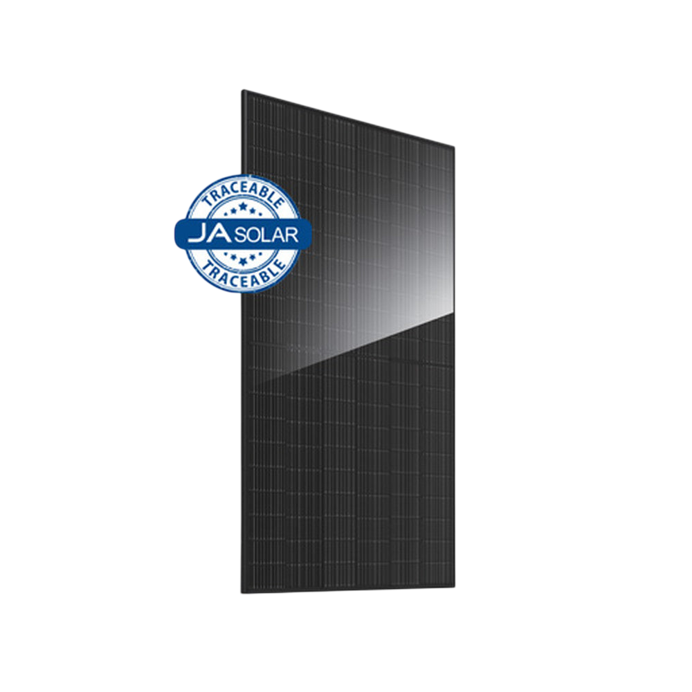 JA Solar JAM60D41/LB 505 Wp Full Black bifaziales Doppelglas-Solarmodul