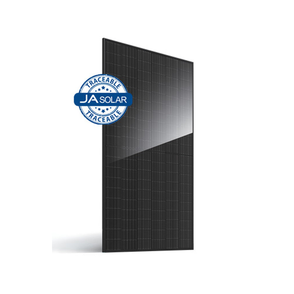 JA Solar JAM60D41/LB 505 Wp Full Black bifaziales Doppelglas-Solarmodul