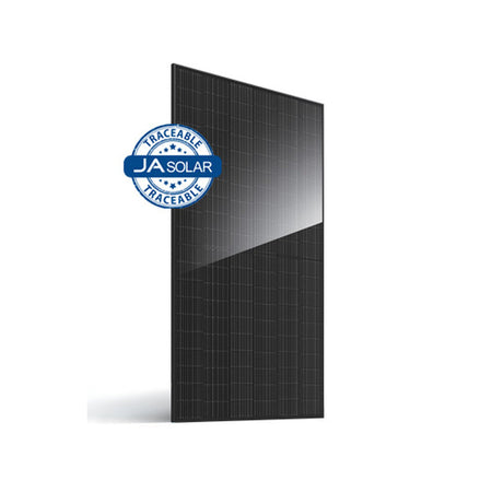 JA Solar JAM60D41/LB 505 Wp Full Black bifaziales Doppelglas-Solarmodul