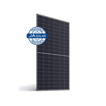 JA Solar JAM60D42/LB 540 Wp bifaziales Doppelglas-Solarmodul mit schwarzem Rahmen
