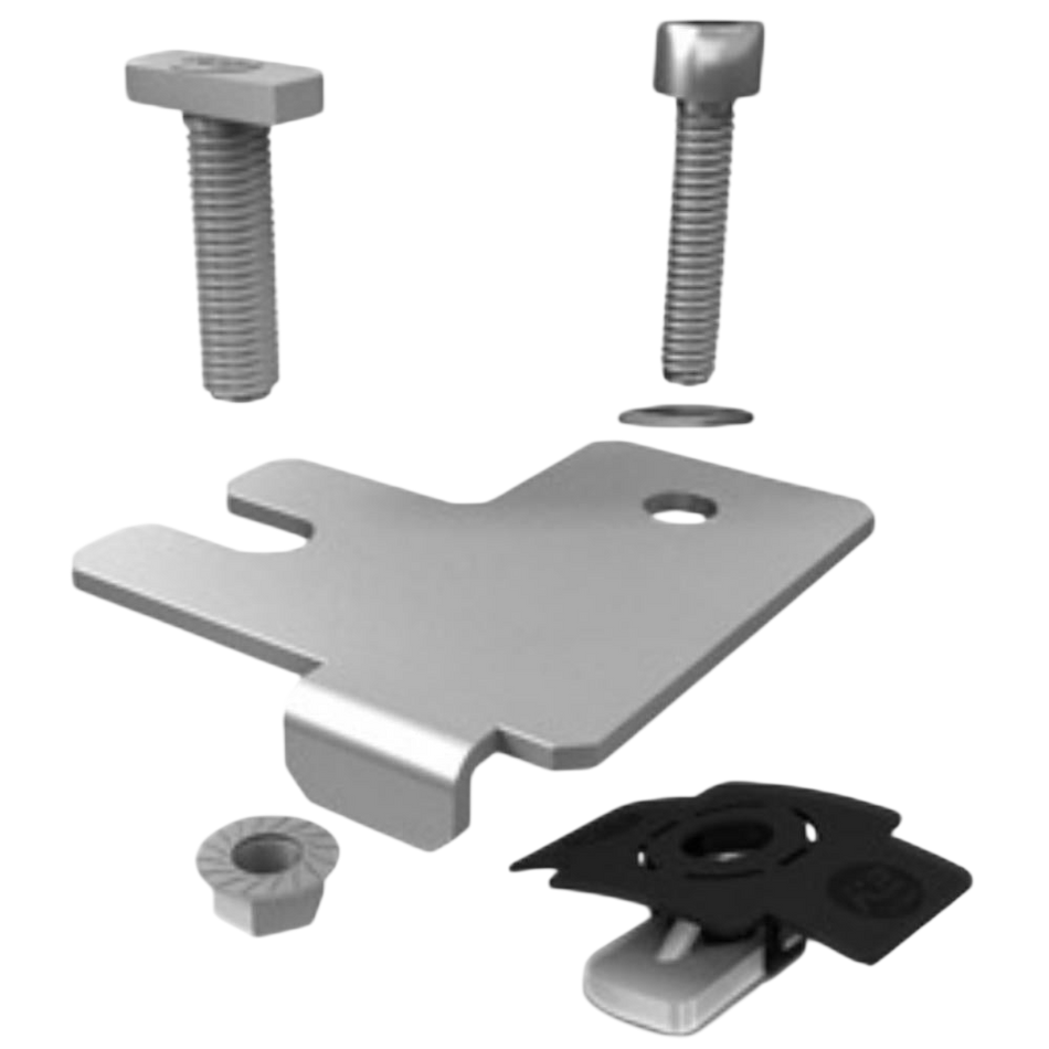 K2 Kreuzverbinder V2A 90° – K2 Set Kreuzverbinder V2A 90