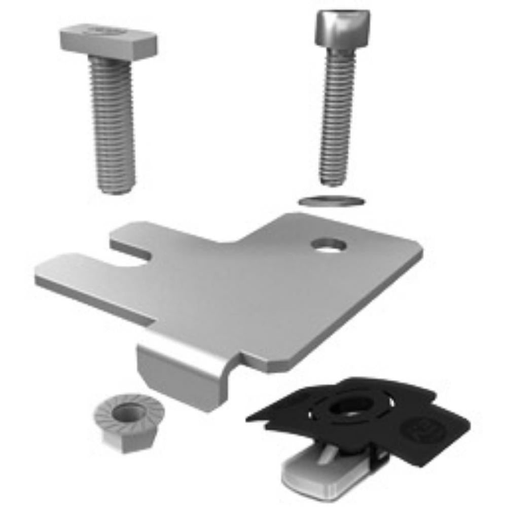K2 Kreuzverbinder V2A 90° – K2 Set Kreuzverbinder V2A 90