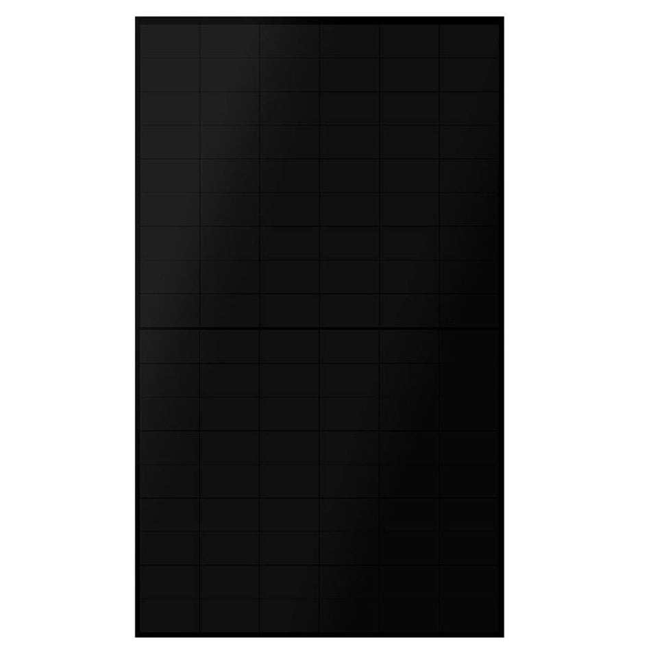 Luxor ECO LINE PRIME M108 Pure Black bifaziales Glas-Glas-Solarmodul – 480 Wp