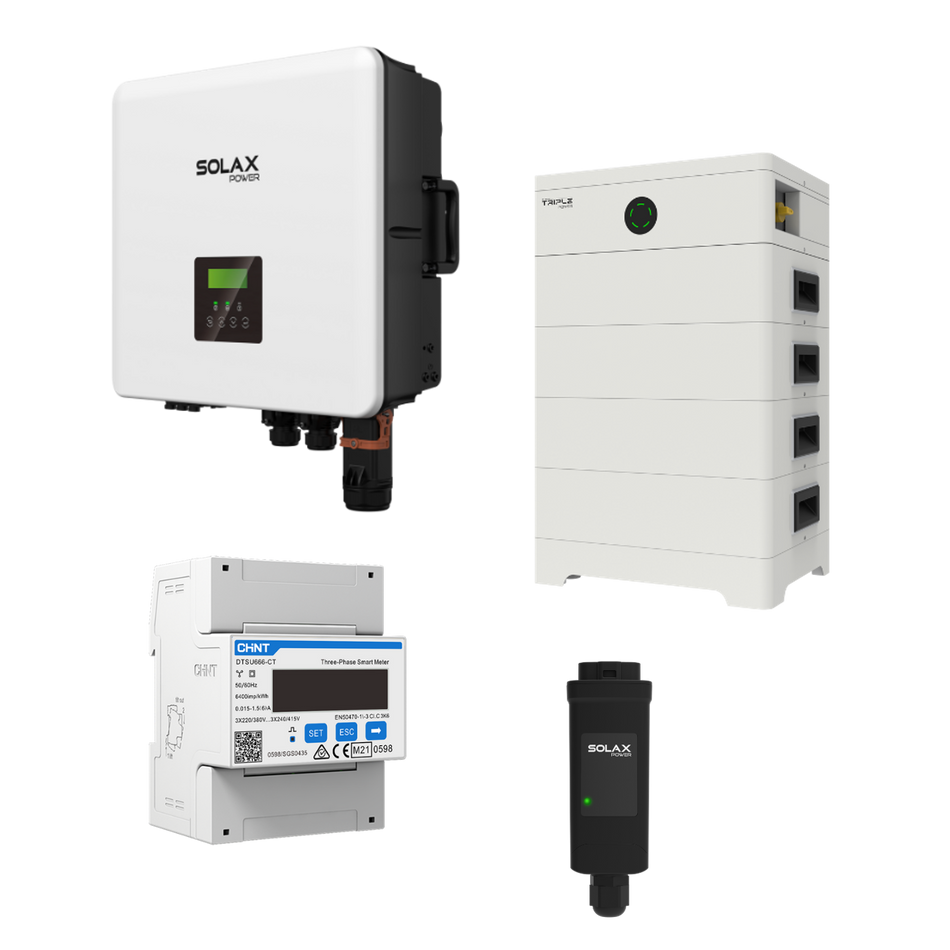 SolaX X3-Hybrid Pro G4 5-15 kW + SolaX T-BAT SYS HS 10.0-32.5 kWh
