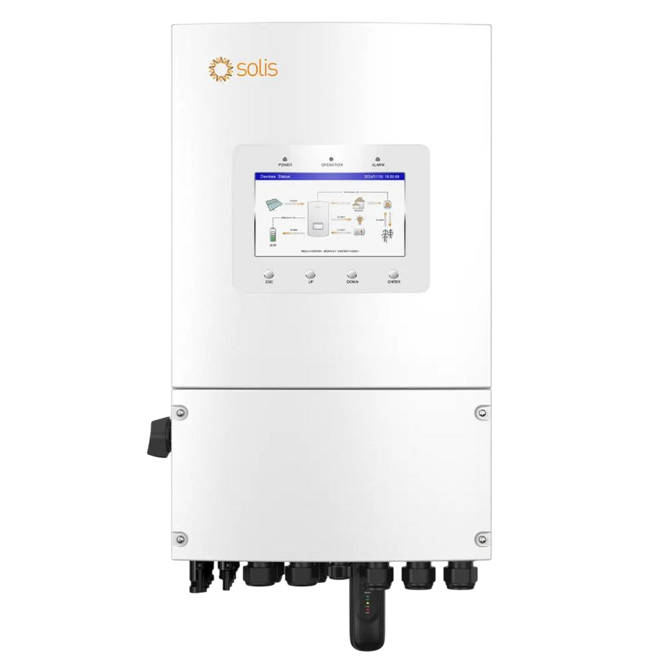 Solis S6 1Ph 3-4.6 kW Niedervolt-Hybridwechselrichter