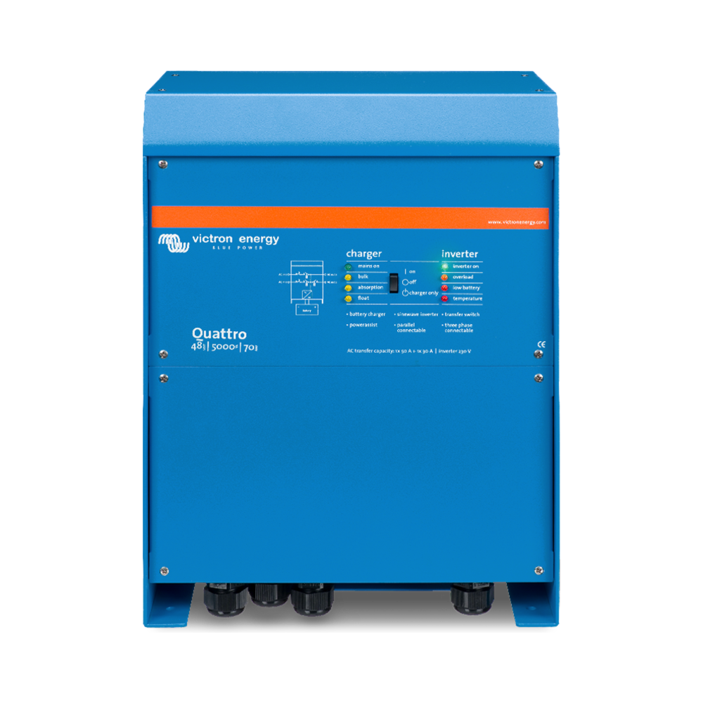 Victron Quattro Batteriewechselrichter – Produktansicht