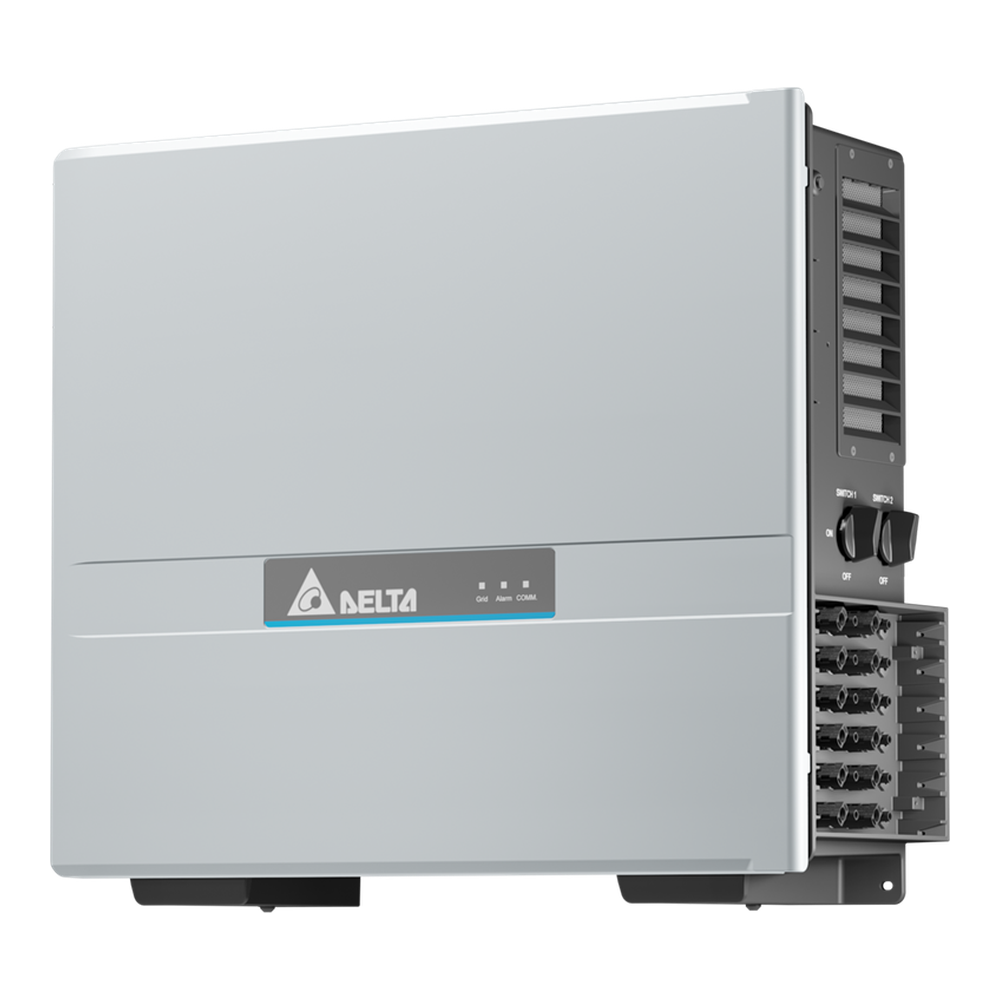 Delta M100A Flex 100 kW PV-Wechselrichter – Produktansicht