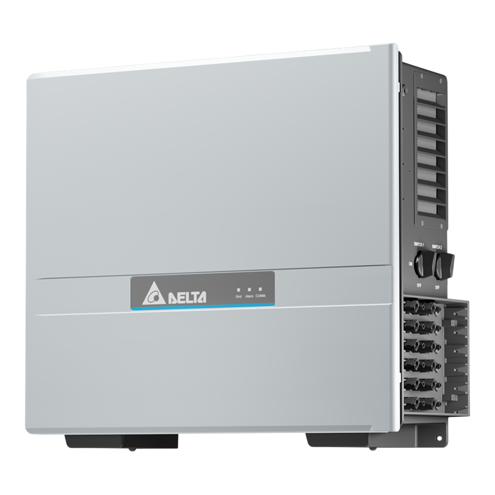 Delta M100A Flex 100 kW PV-Wechselrichter – Produktansicht