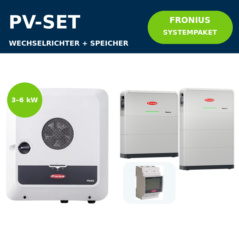 Fronius Primo GEN24 Plus SC + Reserva Systempaket | 3–6 kW