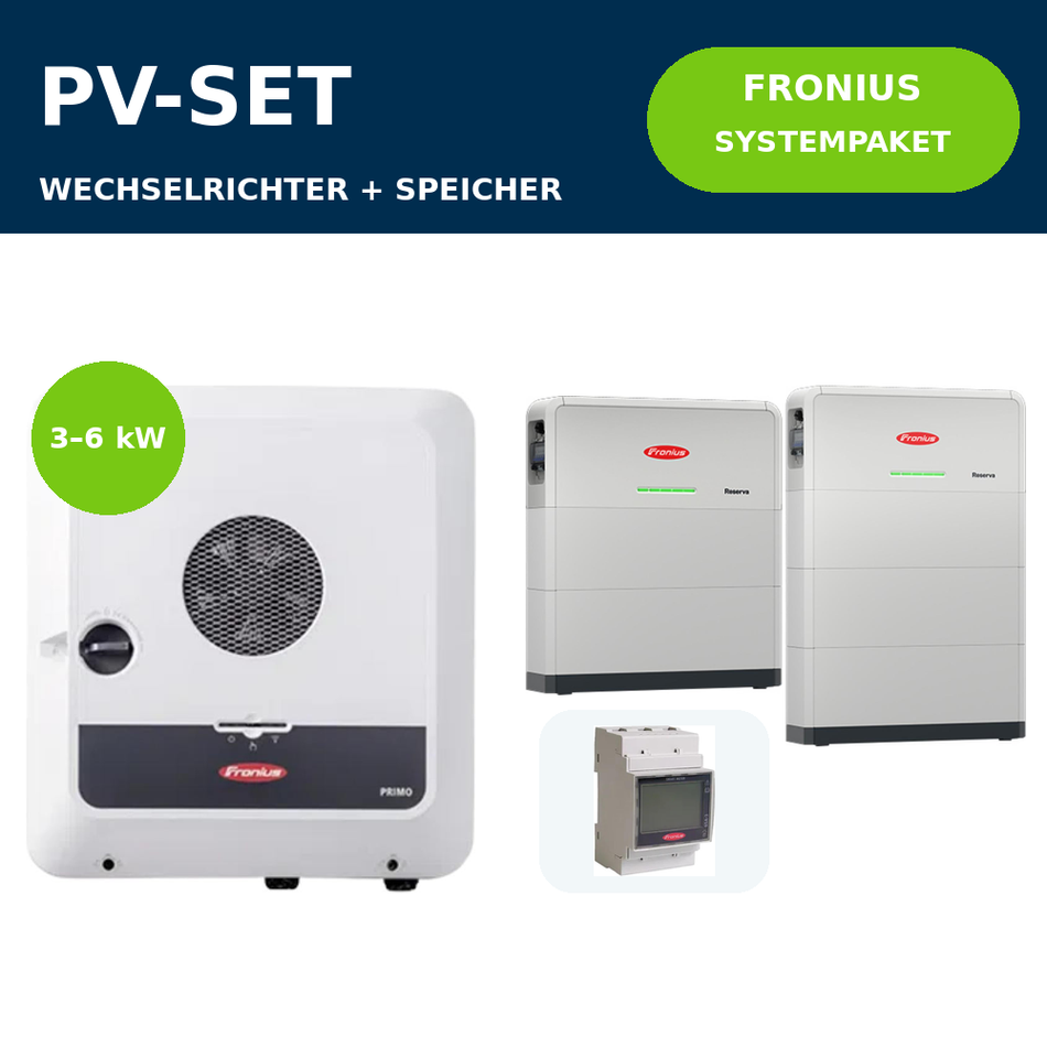 Fronius Primo GEN24 Plus SC + Reserva Systempaket | 3–6 kW