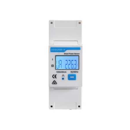Huawei Smart Meter DDSU666-H / DTSU666-H – 1-phasig · 100 A (DDSU666-H) – Produktansicht