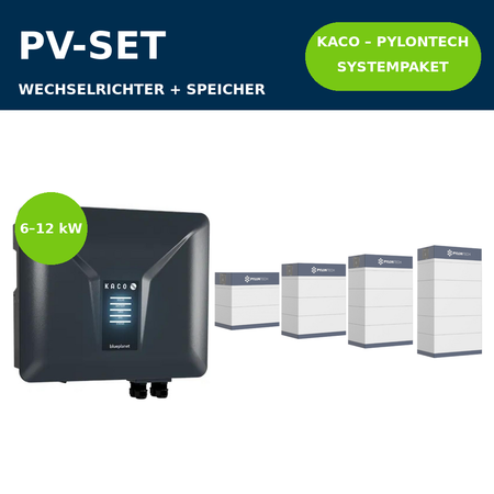 KACO blueplanet hybrid NH3 + Pylontech Force H3 Systempaket | 6–12 kW