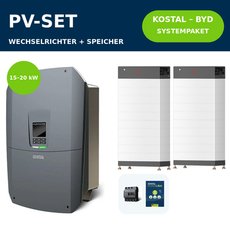 KOSTAL PLENTICORE G3 L + BYD Battery-Box HVB Systempaket | 15–20 kW
