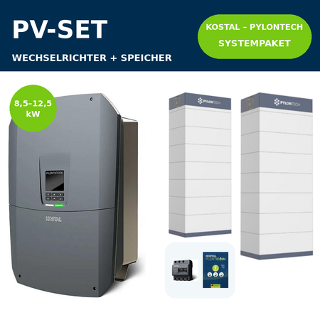 KOSTAL PLENTICORE G3 M + Pylontech Force H3 Systempaket | 8,5–12,5 kW