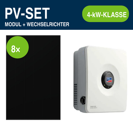 8 Module – 3,88 kWp | SMA Sunny Boy Smart Energy 4,0 kW