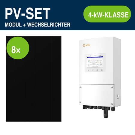 8 Module – 3,88 kWp | Solis S6-EH1P 4,6 kW Niedervolt