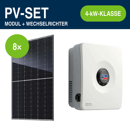 8 Module – 3,76 kWp | Sunny Boy Smart Energy 4,0 kW