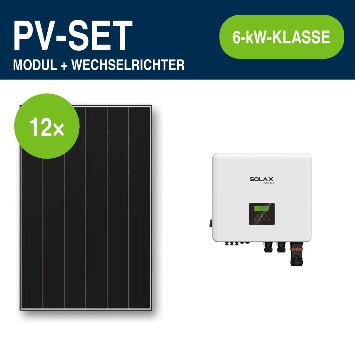 12 Module – 5,88 kWp | X3-Hybrid G4 PRO 6,0 kW