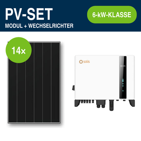 14 Module – 6,86 kWp | S6-EH3P 6,0 kW Hochvolt