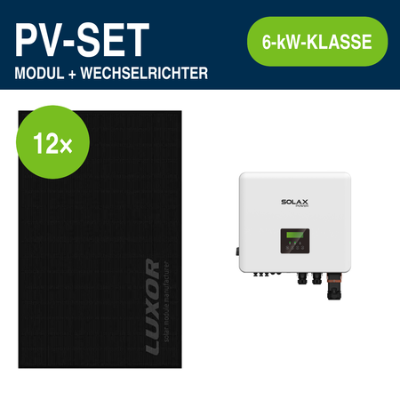 12 Module – 5,58 kWp | X3-Hybrid G4 PRO 6,0 kW