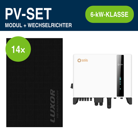 14 Module – 6,51 kWp | S6-EH3P 6,0 kW Hochvolt