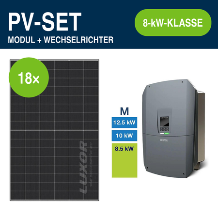 18 Module – 8,46 kWp | PLENTICORE G3 M 8,5 kW