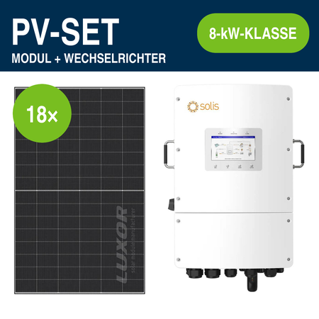18 Module – 8,46 kWp | S6-EH3P 8,0 kW Niedervolt