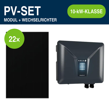 22 Module – 10,67 kWp | blueplanet NH3 10,0 kW