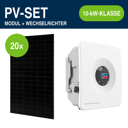 20 Module – 9,60 kWp | Sunny Tripower Hybrid X 10,0 kW
