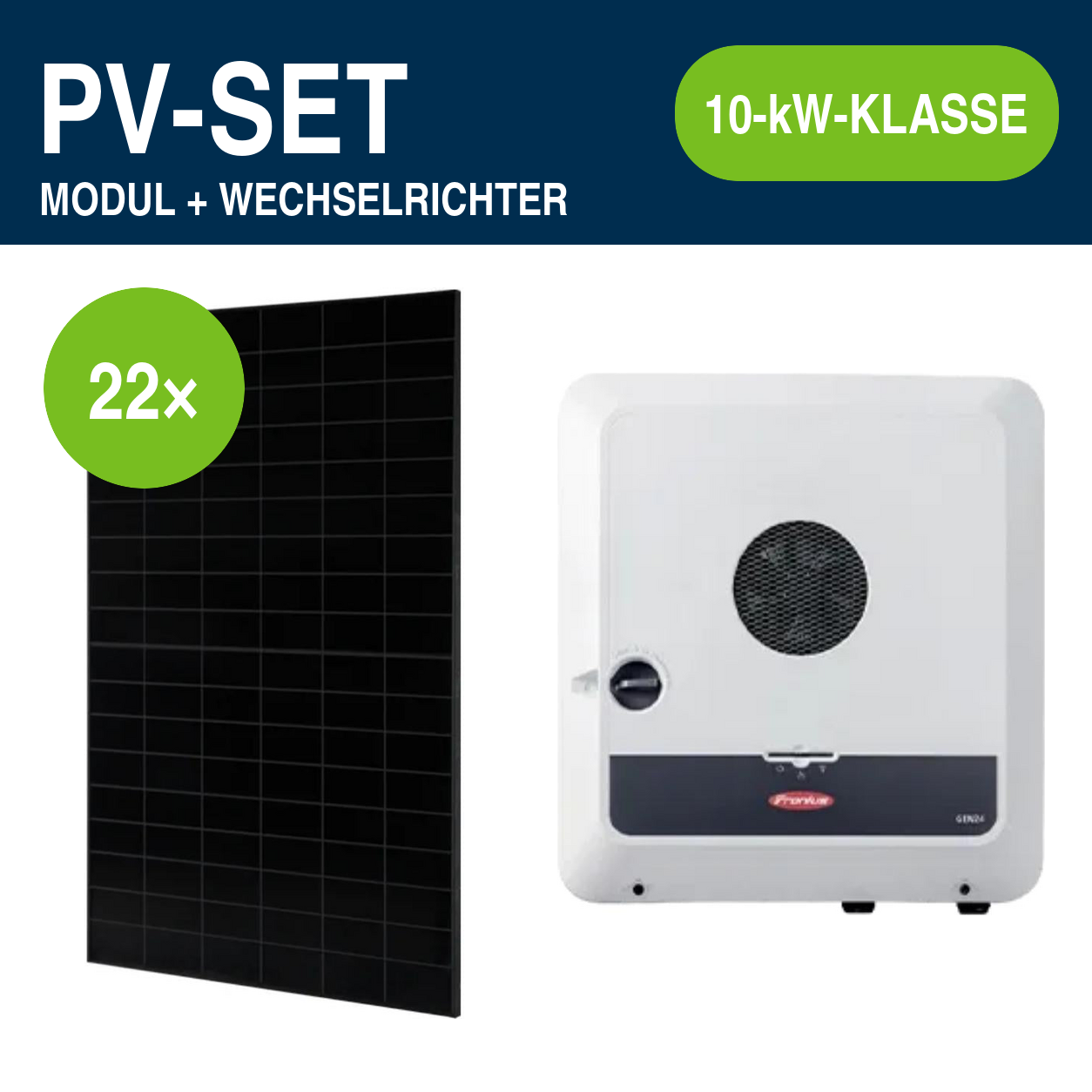 22 Module – 10,56 kWp | Symo GEN24 Plus SC 10,0 kW