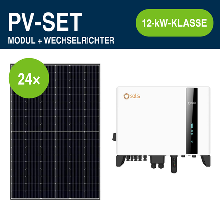 24 Module – 11,64 kWp | S6-EH3P 12,0 kW Hochvolt