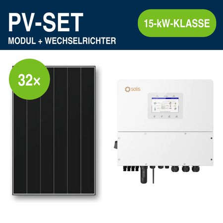 32 Module – 15,68 kWp | S6-EH3P 15,0 kW Hochvolt
