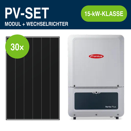 30 Module – 14,70 kWp | Verto Plus 15,0 kW