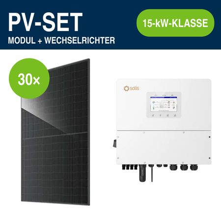 30 Module – 13,95 kWp | S6-EH3P 15,0 kW Hochvolt