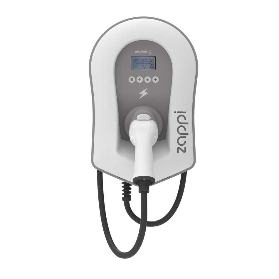 zappi Wallbox V2 22kW TW-T 6,5m Kabel PV-Steuerung RCD