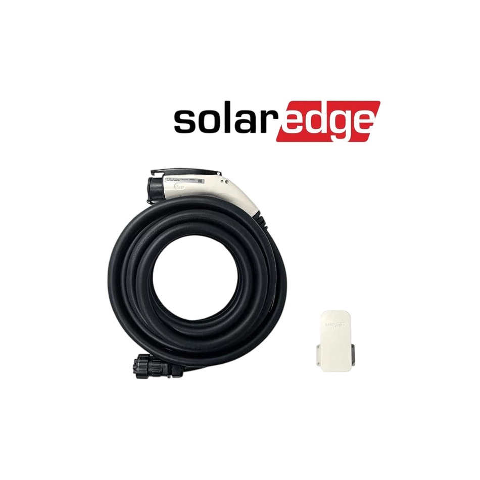 SolarEdge ONE EV Charger Typ-2-Kabel + Halterung – Produktansicht